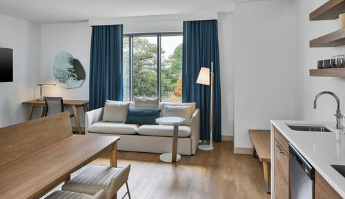 Studio, 1 King-Bett und Schlafsofa (Hearing Accessible)