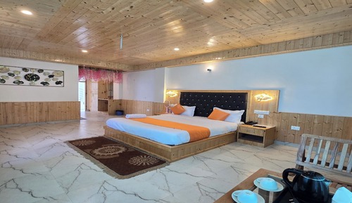 Deluxe-Zimmer, Balkon, Bergblick