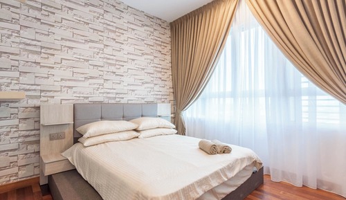 Standard-Apartment, 2 Schlafzimmer, Stadtblick