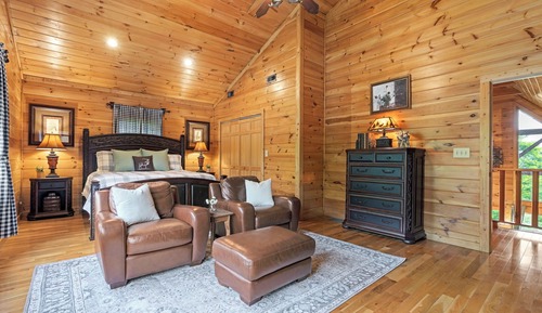 Luxury-Ferienhütte, Bergblick