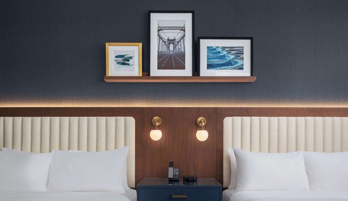 Zimmer, 2 Queen-Betten, Eckzimmer