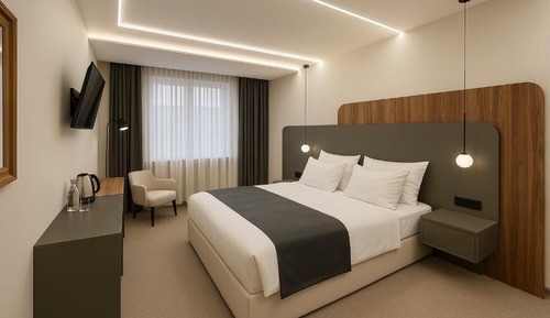 Standard-Doppelzimmer, 1 Schlafzimmer, Stadtblick