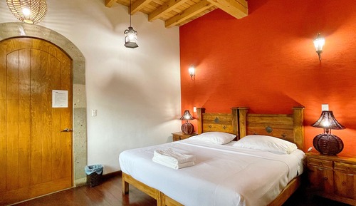 Comfort-Doppelzimmer, 1 King-Bett, barrierearm, Gartenblick