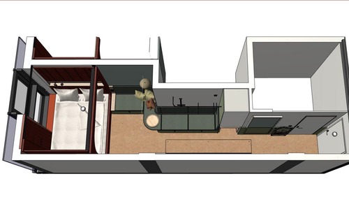 Tiny House Einzelbelegung