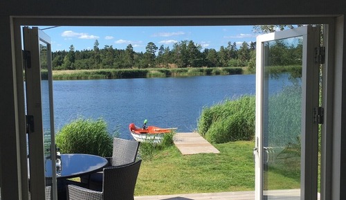Ferienhütte, Meerblick, Meerseite