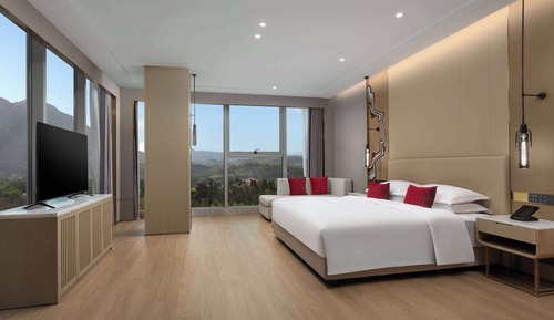 Suite, 1 King-Bett, Raucher, Stadtblick