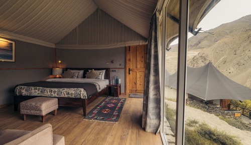 Premium-Zelt, 1 Schlafzimmer