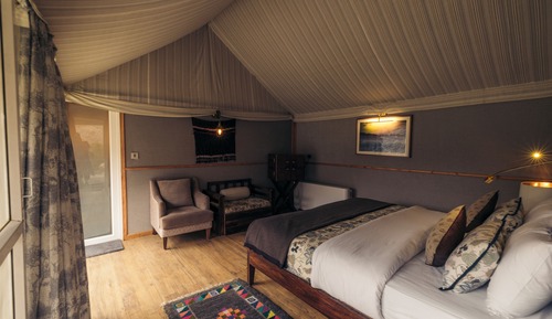 Premium-Zelt, 1 Schlafzimmer