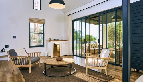 Luxury-Suite, Gartenblick