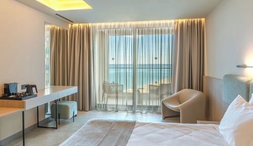 Deluxe-Doppelzimmer, Balkon, Meerblick