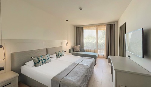 Standard-Doppelzimmer, Balkon, Parkblick