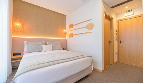 Deluxe-Doppelzimmer, Blick auf den Innenhof
