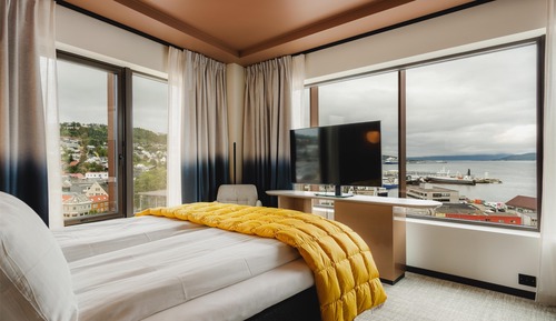 Standard-Vierbettzimmer, 1 Queen-Bett und Schlafsofa