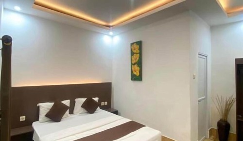 Economy-Doppelzimmer, Gartenblick