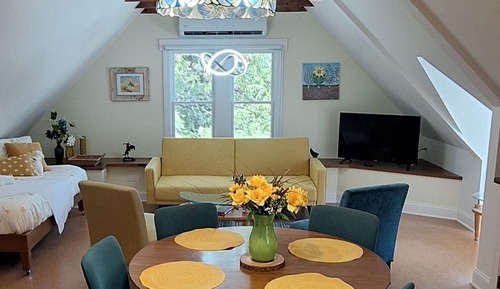 Design-Apartment, eigenes Bad (The Oak Park Loft)