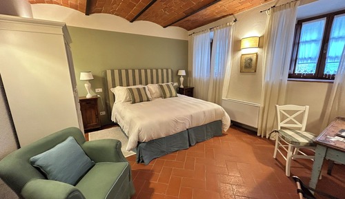 Deluxe-Doppel- oder -Zweibettzimmer, Terrasse