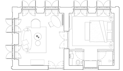 Suite, Stadtblick