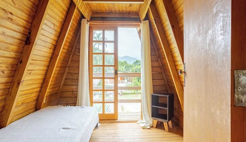 Familienchalet, Veranda, Bergblick