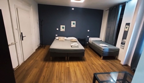 Familienzimmer, Balkon, Stadtblick
