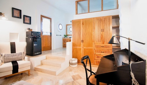 Deluxe-Einzelzimmer, Blick auf den Innenhof