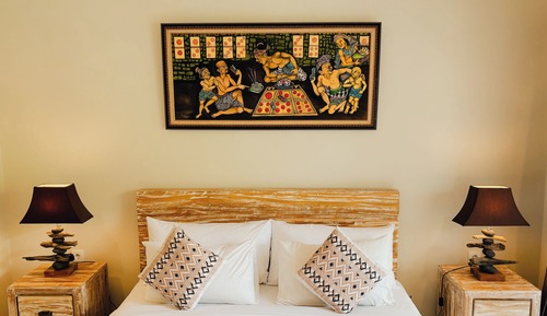 Deluxe-Doppelzimmer, Terrasse, Gartenblick