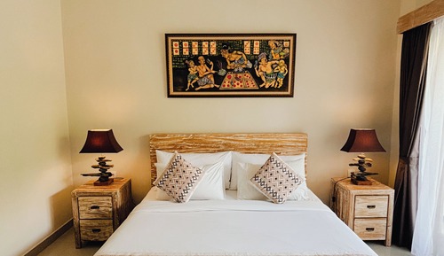 Familien-Doppelzimmer, Terrasse, Gartenblick