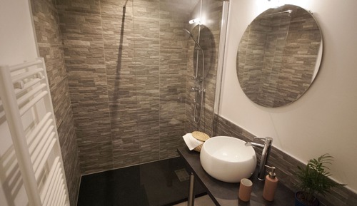 Doppelzimmer, eigenes Bad, Gartenblick (Alcide)