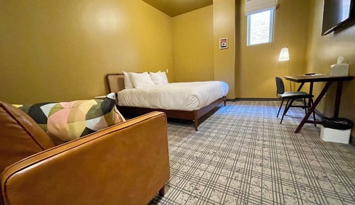 Zimmer, 1 King-Bett und Schlafsofa