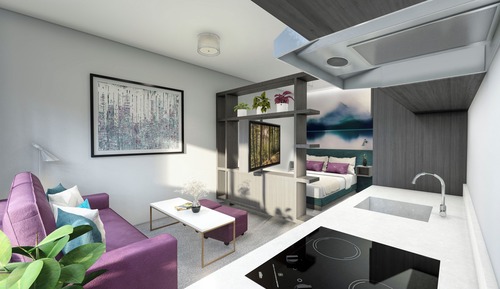 Deluxe-Zimmer, 1 Queen-Bett und Schlafsofa