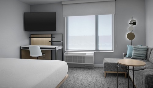 Studiosuite, 1 King-Bett und Schlafsofa