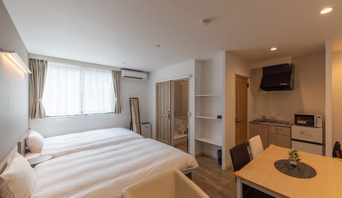 Deluxe-Zweibettzimmer, Nichtraucher (check-in is not available after 11PM)