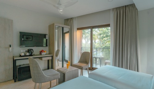 Superior-Doppel- oder -Zweibettzimmer