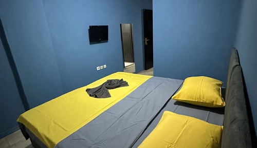 Economy-Zweibettzimmer, 1 Doppelbett, mit Bad