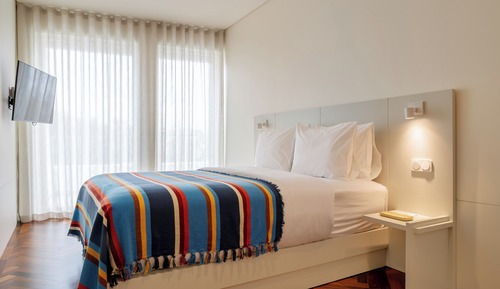 Superior-Apartment, Balkon, Stadtblick