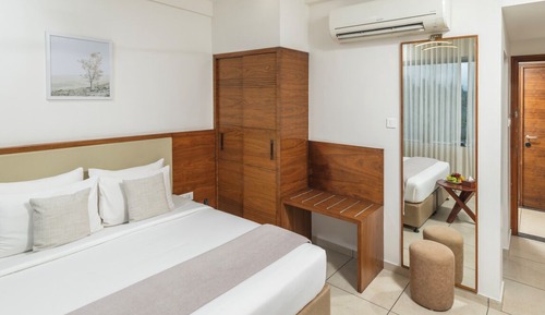 Standard-Doppelzimmer, Stadtblick