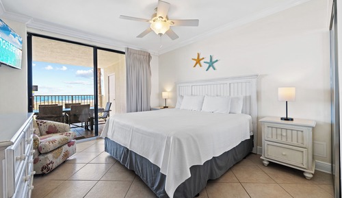 Executive-Apartment, Balkon, Strandblick