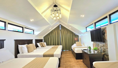 Deluxe-Zimmer, Blick auf die Lagune