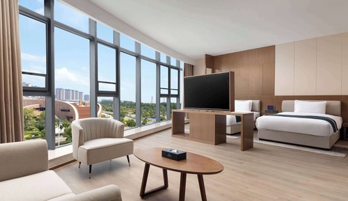 Premium-Zimmer, 2 Queen-Betten, Nichtraucher