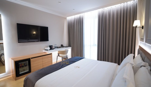 Doppelzimmer, Gartenblick