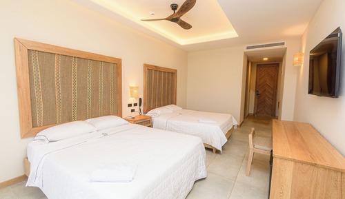 Standard-Vierbettzimmer, Gartenblick