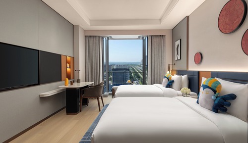 Standardzimmer, 2 Doppelbetten