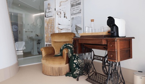 Design-Doppel- oder -Zweibettzimmer, Balkon