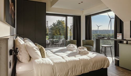 Luxury-Suite, 1 Schlafzimmer, Whirlpool, Gartenblick