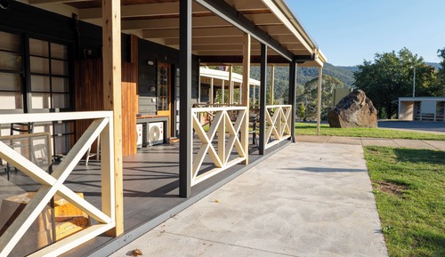Comfort-Studiosuite, Bergblick