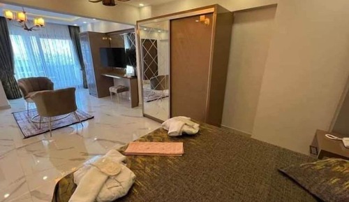 Deluxe-Zimmer, Balkon, Stadtblick