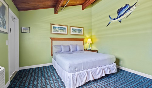 Zimmer, 1 King-Bett, Balkon, Gartenblick (Oceanfront Inn Room #14)