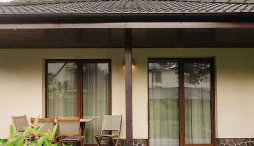 Familien-Suite, Hügelblick, zum Garten hin