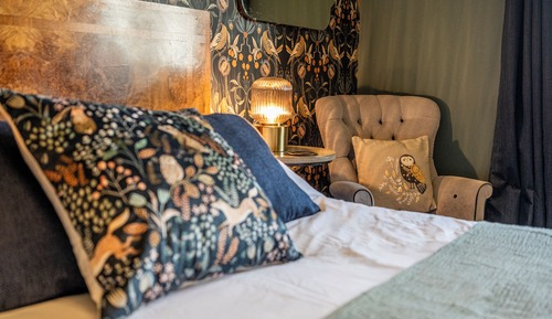 Ferienhaus, Gartenblick