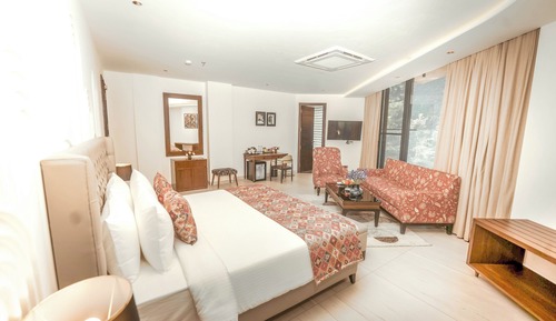 Luxury-Suite, Balkon, Bergblick