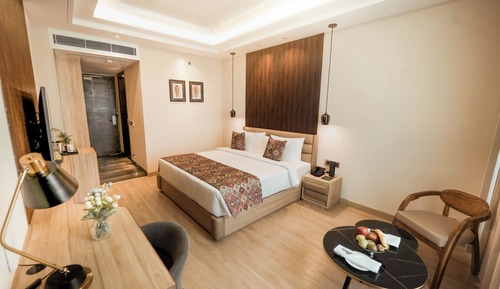 Standard-Doppelzimmer, Bergblick